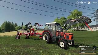 Farming simulator 19 work on field :D