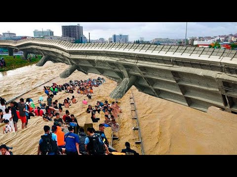 ¡DE ÚLTIMO MINUTO! Una fuerte INUNDACIÓN causa mucho daño en CHINA, Hay miles de casa destruida
