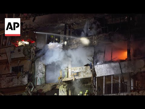YouTube video thumbnail: Two killed in Kyiv after Russia strikes Ukraine’s capital, despite US peace push