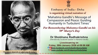 Announcement for Martrys Day talk