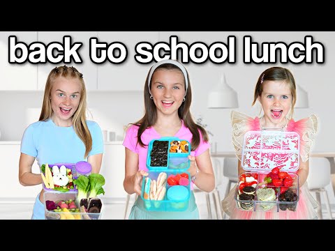 WHO CAN MAKE BEST BACK TO SCHOOL BENTO BOX? | Family Fizz