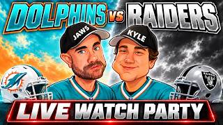 Miami Dolphins vs Las Vegas Raiders Live Watch Party