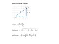 Calculating Slope and Distance