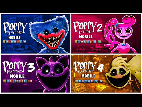 Poppy Playtime: Chapter 1, 2, 3 & 4 Mobile Full Gameplay Walkthrough | Poppy Playtime: 4 Gameplay