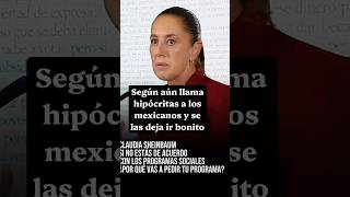 Sheinbaum habla mal México