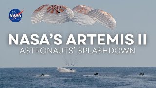 The End of Artemis II space 24/7 cam its final day 9 (splashdown) Artemis Are Home 