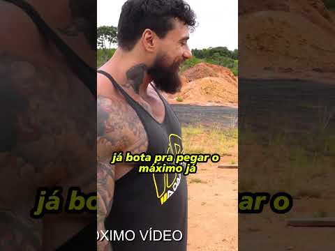 BODYBUILDERS VS PEDREIRO, NUM DESAFIO DE FORÇA TESTANDO PARA VER QUEM É MAIS FORTE
