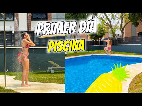 MI PRIMER DIA DE PISCINA DEL 2025 DANIELA GO