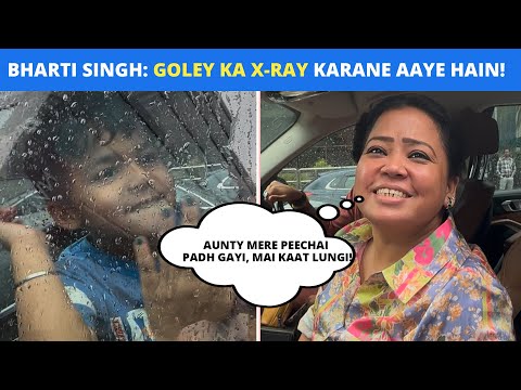 Bharti Singh: Goley Ka X-Ray Karane Aaye Hain! Snapped With Husband Haarsh Limbachiyaa & Son