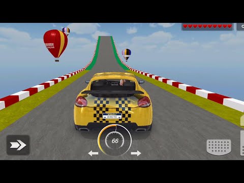 Ultimate Mega Ramp Taxi Car Racing Games 3D | Extreme GT Car Stunts Master Driver| Android Gameplay