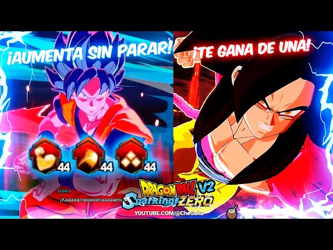 ¡Kaio-Ken Azul x1000! Sparking Zero V2 y GOKU SSJ4 +50000 DAÑO!!