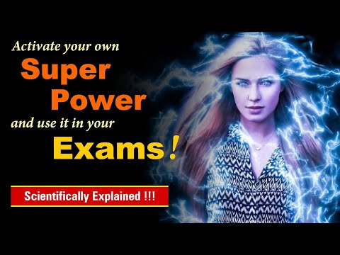 Activate Your own SUPER POWER for Exams !!! #shorts