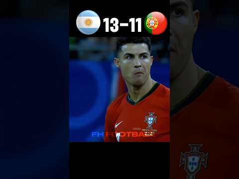 Argentina vs Portugal 😈🔥| Imaginary World Cup Final 2026 #shorts #argentina #portugal