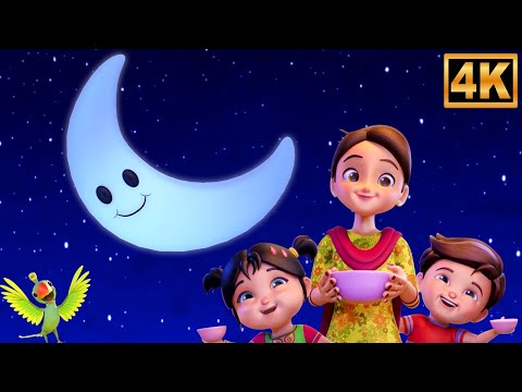 Chanda Mama Door Ke, चंदा मामा दूर के, Hindi Rhymes and Kids Poem, Lori Song