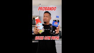 Probando Esta Extraña 😳 Mezcla Leche 🥛 Con Pepsi 🥤😱 Video De: Luis Fajardo #probando #donjose