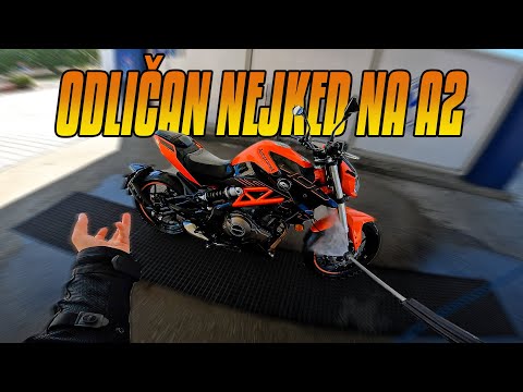 MALO KAWASAKI MALO KTM -  odličan gradski nejked | QJMOTOR SRK400