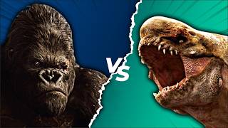 KING KONG vs DISTORTUS REX | ¿Quién Ganaría? | EPIC VERSUS 🦍🆚🦖
