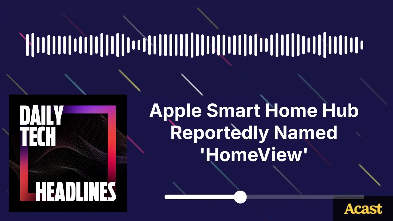 Apple Smart Home Hub Reportedly Named 'HomeView' - DTH