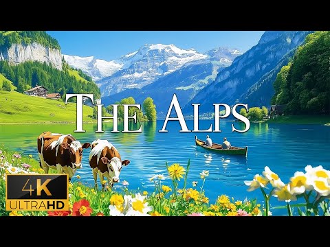 Paradise of THE ALPS (4K Video UHD) - Breathtaking Piano Music with the Most Stunning Landscapes