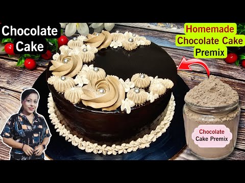 How to Make Chocolate Cake Premix at Home | Chocolate Cake Recipe | Chocolate Cake Without Oven