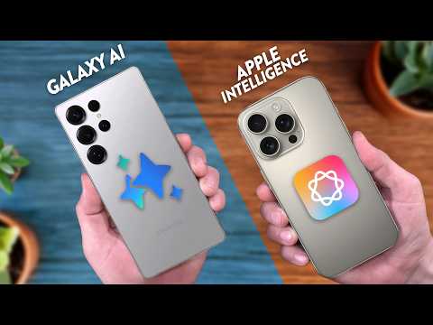 Galaxy S25 Ultra vs iPhone 16 Pro: Galaxy AI or Apple Intelligence!?