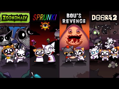 Escape! MOYAM VS Zoonomaly & SPRUNKI & POU & DOORS 2 COMPLETE EDITON ANIMATION