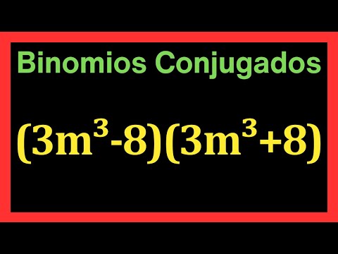 ✅👉Binomios Conjugados  ✅ Productos notables