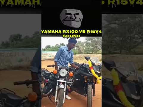 YAMAHA RX100 VS R15V4 COMPARE SOUND || Rx100 Vs R15 FAVOURITE