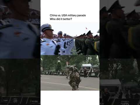 #trump #trumpnews #parade #military #comparison #marching #soldiers #china #usa #usarmy #viral #fypp