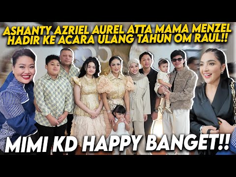 SPECIAL ULANG TAHUN OM RAUL LEMOS!! SEMUA KELUARGA HADIR KELUCUAN AMEENA NYANYIKAN LAGU INI!!