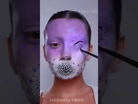 power of makeup artist ☠️❤️💄#makeup #usa part-187