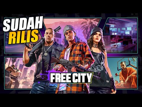 BUSET! Garena Rilis Game Mirip GTA 5 Versi Mobile! | GARENA Free City (Android/iOS)