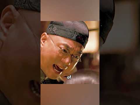 He broke the wooden stake with one punch.#shorts  #movieclips  #kungfu