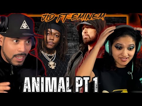 JID Animals Pt 1 ft  Eminem (ROM reaction) Eminem begging for smoke