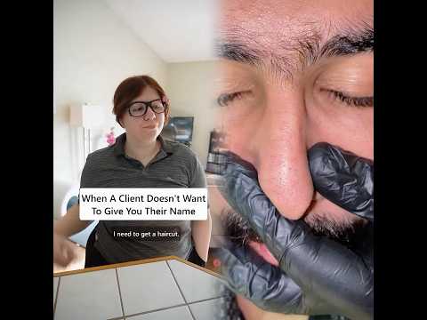 When A Client Won't Give You Their Name #foryou #funny #pov #fypシ゚viral