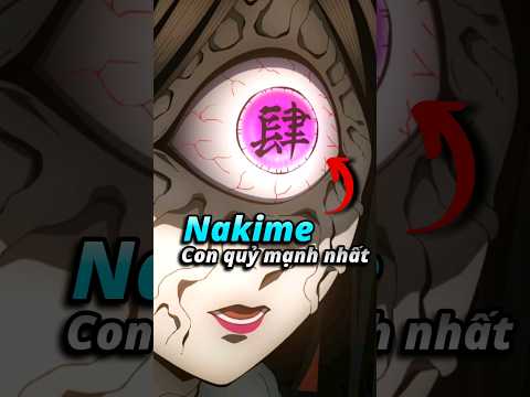 Nakime con quỷ mạnh nhất! #demonslayer #anime #shorts