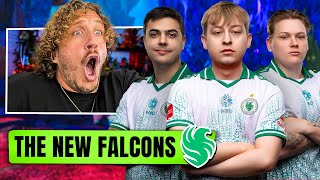 First Scrims With The New Falcons Roster! - Watch Party