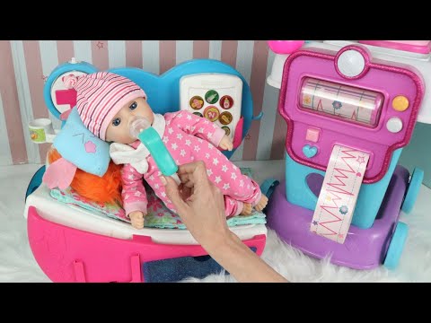 BABY DOLL BEBÊ BONECA ANNABELL FOI AO PEDIATRA!