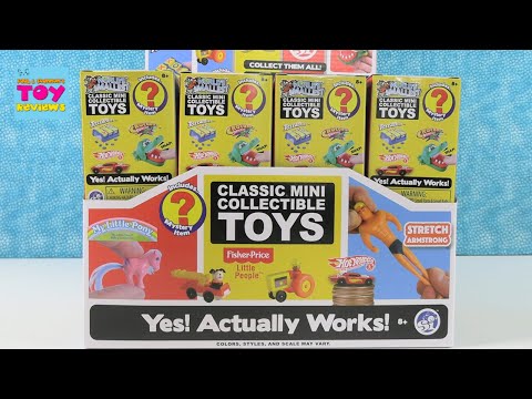 World's Smallest Classic Collectible Toys Full Case Blind Box Opening Review | PSToyReviews