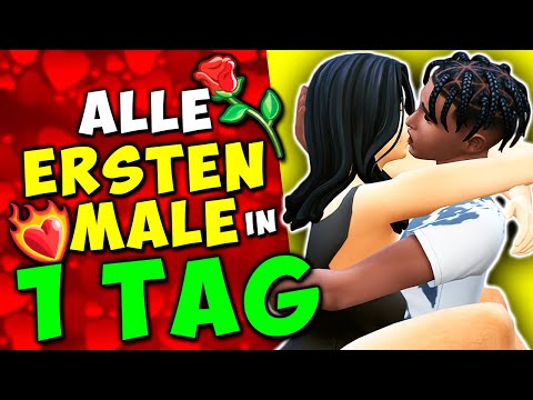 1 Teenager durchlebt ALLE ersten Male in 24 Stunden!! 😱 Vom ersten Kuss bis .... 😳 Die Sims 4