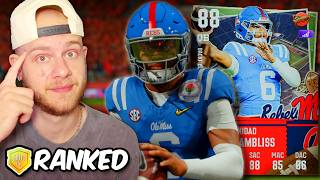 *NEW* Trinidad Chambliss Begins Road Top 100 Ranked! College Football 27