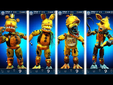 FNAF Withered Jack O Animatronics AR Workshop & Jumpscares Animations