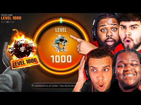 WORLDS FIRST LEVEL 1000 in Black Ops 6 Warzone! (BEST MOMENTS)