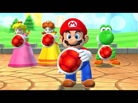 Peach's Minigame Battle - Mario Party 9 Showdown