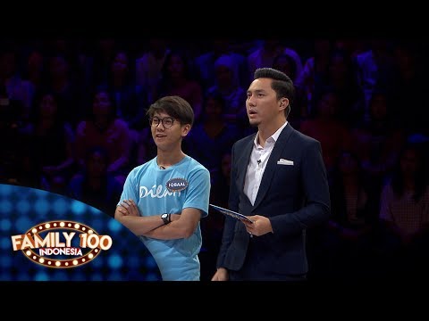 Berapakah poin yang berhasil dikumpulkan oleh Iqbaal? - PART 4 - Family 100 Indonesia
