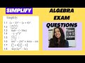 Algebraic Expressions and Operations
