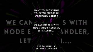 Catch Errors with Error Handler in Workflow Agent | Oracle Fusion AI Agent Studio