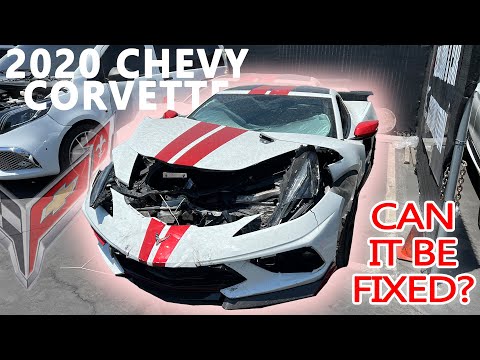 Bought A Wrecked 2020 Chevy Corvette – Is This Even Repairable?