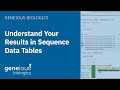 Sequence Viewer Navigation and Functions