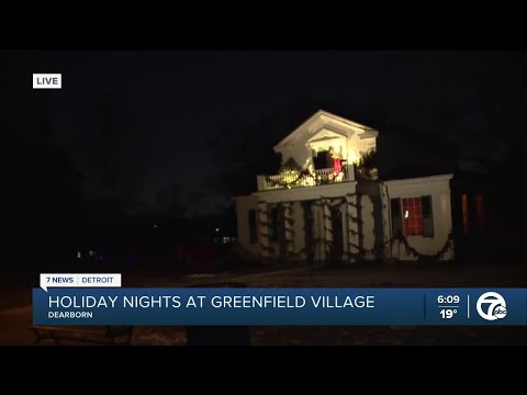 Holiday Nights gets families in the holiday spirit at Greenfield Village